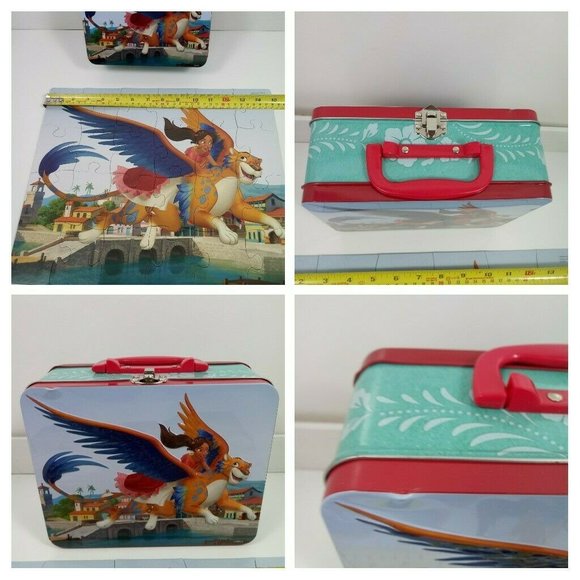Disney Elena Of Avalor 3D Metal Lunchbox & Puzzle - Picture 11 of 15